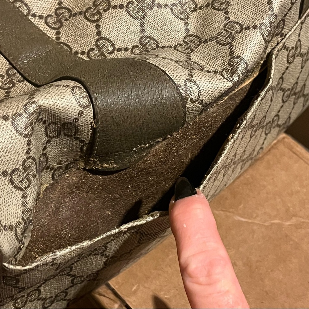 Gucci PROJECT BAG Monogram Canvas Duffel Bag - Picture 7 of 15
